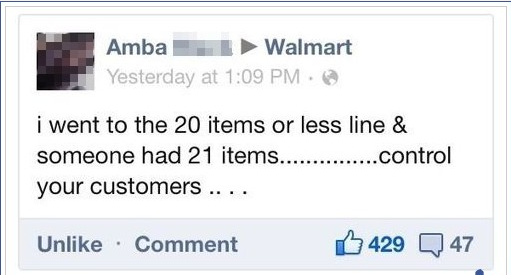 Walmart has lost control