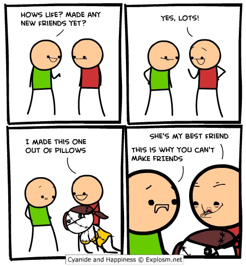 Socializing is hard