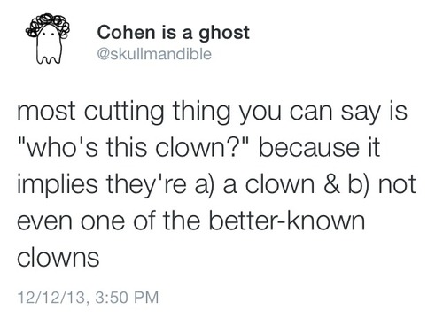 it backfires if you have amnesia and you live life in a circus