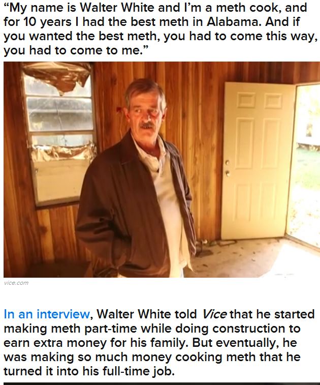 the Real Walter White Story