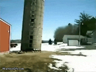 Just a silo passing by....