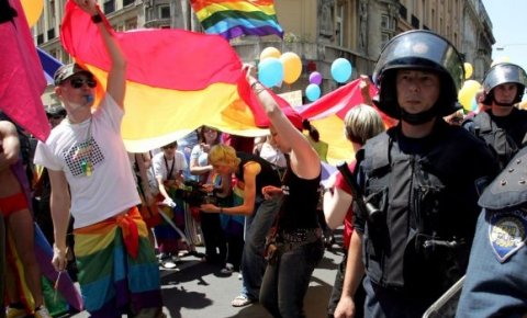 Gay parade banned....Faith in humanity restored