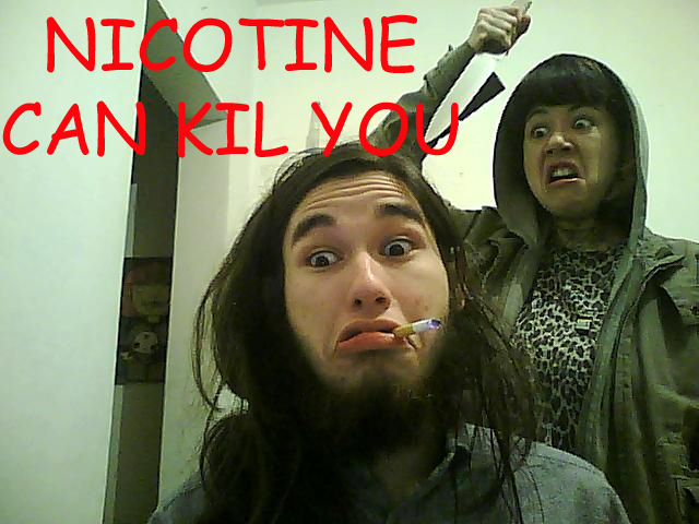 Her name was Nicotine, of course.