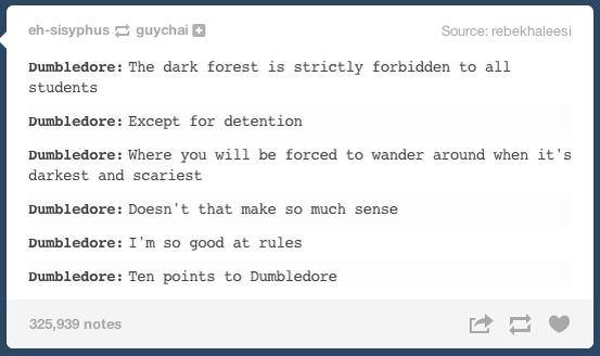 Oh Dumbeldore