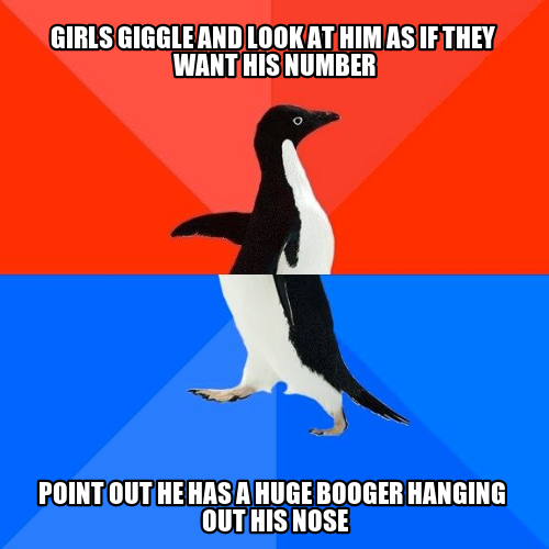 They were giggling and whispering for a good 20 minutes..