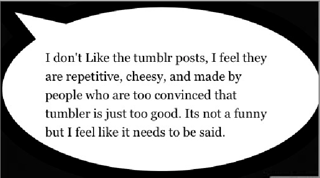 Just speaking my mind, any partakers?