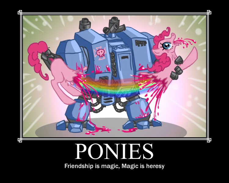 My little Pony vs Cybot...Cybot wins