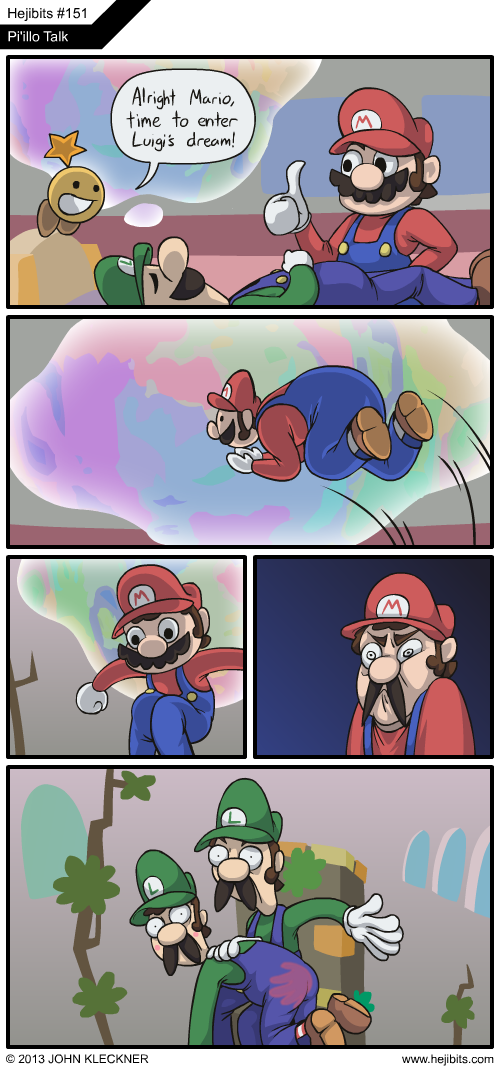 Luigi wat...
