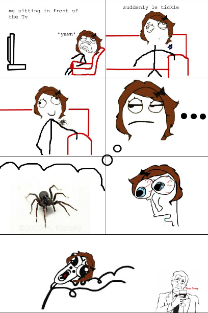 Too tired to freak out