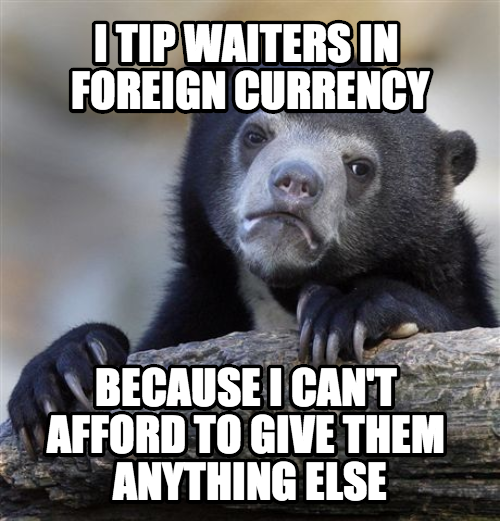 As an international student, it's shameful