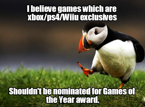 srsly, everybody talking about TLoU.. couldn't even try it out... it's just unfair.
