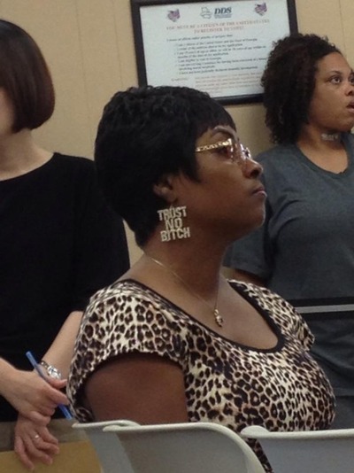 hope she is sitting in court