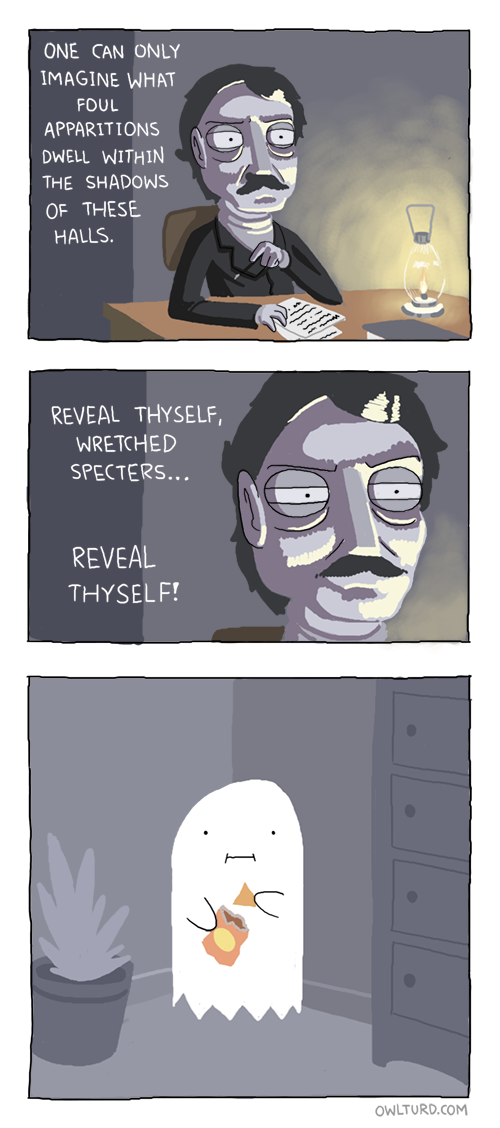 If hugelolers were ghosts