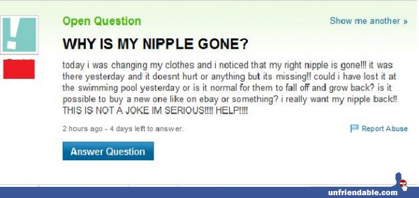 Lost Nipple