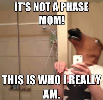 Shut up, mom! I do what I want!
