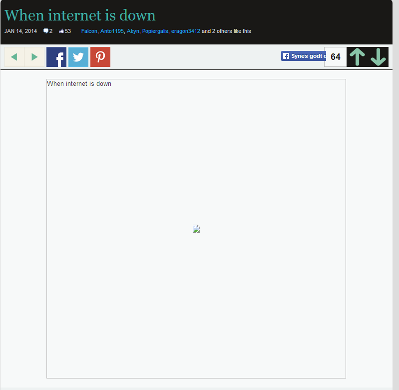 The irony...