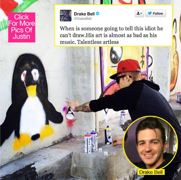 This is why I love Drake Bell..