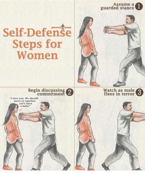 The only selfdefense that works...