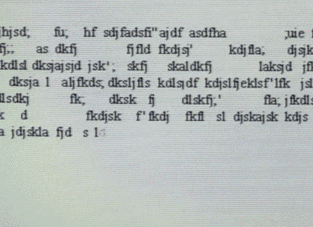 My first foreign language assignment