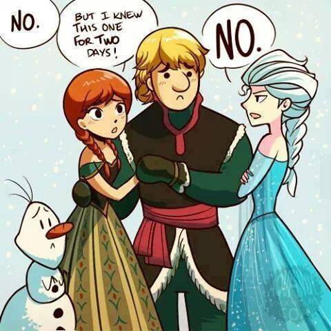 Elsa's as strict as ever
