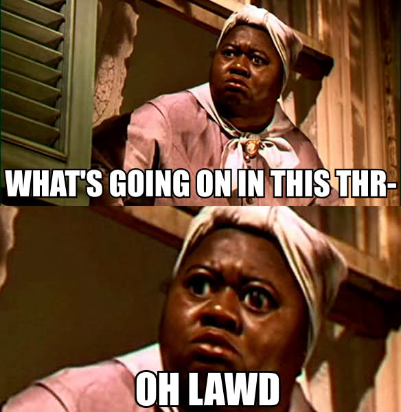 My reaction to every /b/ thread
