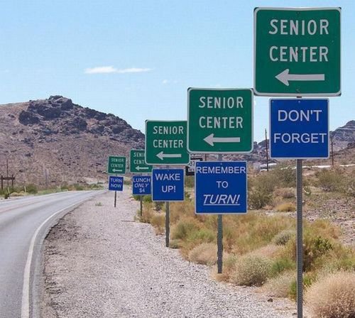 I hate it when I forget that I'm old...