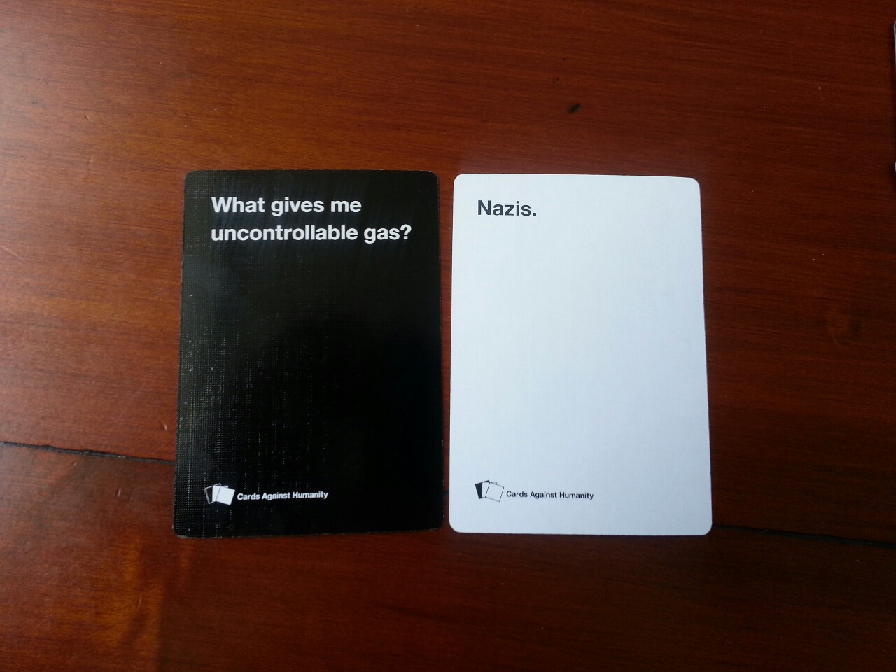 i guess they do call it cards against humanity