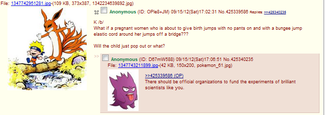 /b/ can into science