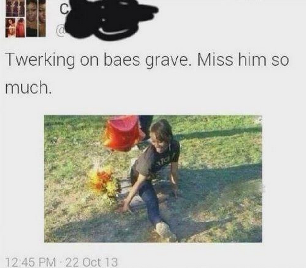 People these days...