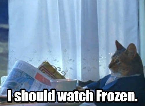 After seeing all the Frozen Memes/Comics