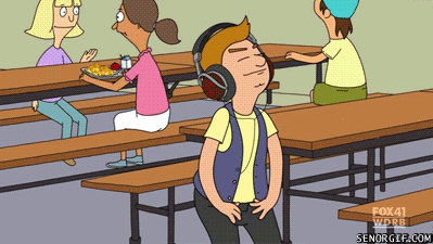 how i am when i hear my song