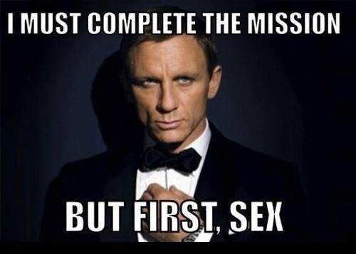 cuz, 007 logic..