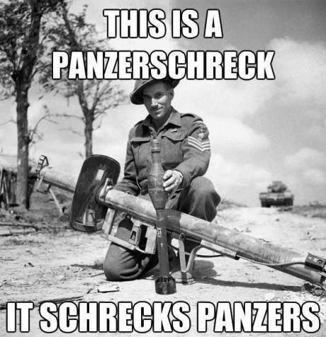 British Soldier trying to figure out the German Language