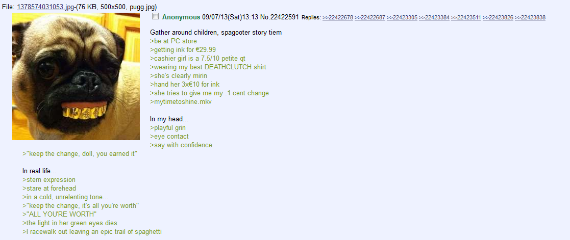 /fit/izen tries to be a lady killer
