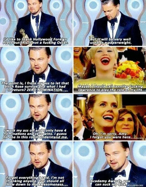 Leonardo Decaprio's speechï»¿