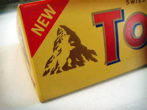 Cannot unsee. Hidden bear in the Toblerone symbol....