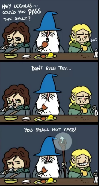 Damn it Gandalf!