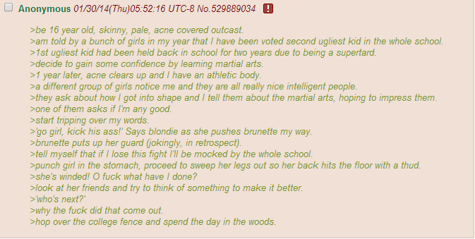 Martial arts are useful for impressing girls
