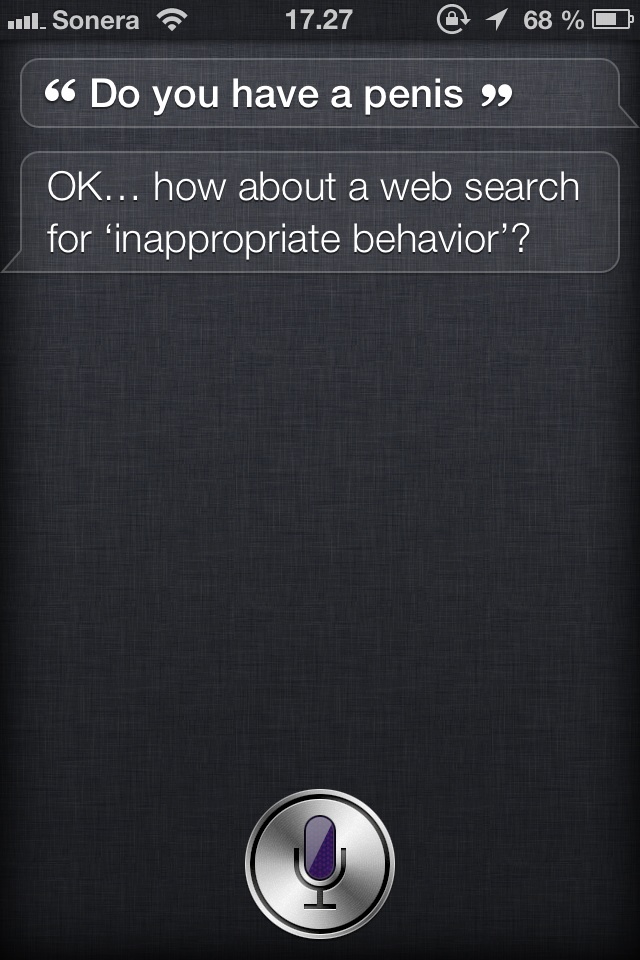 Oh Siri...