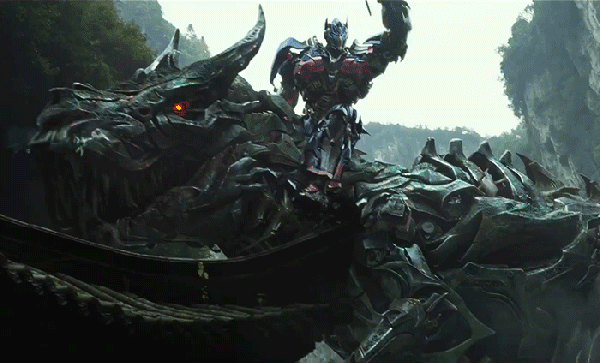Optimus riding a robot dinosaur, your argument is invalid