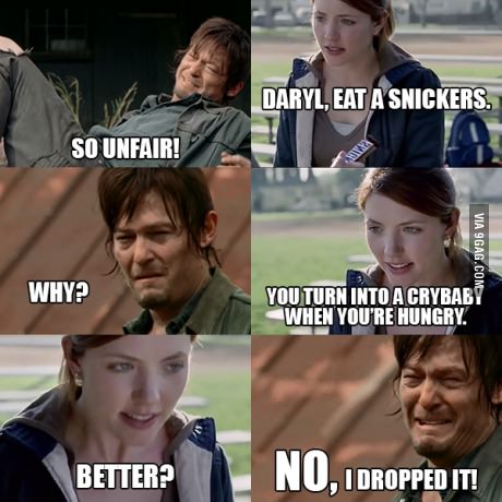 I nearly spat out my noodles