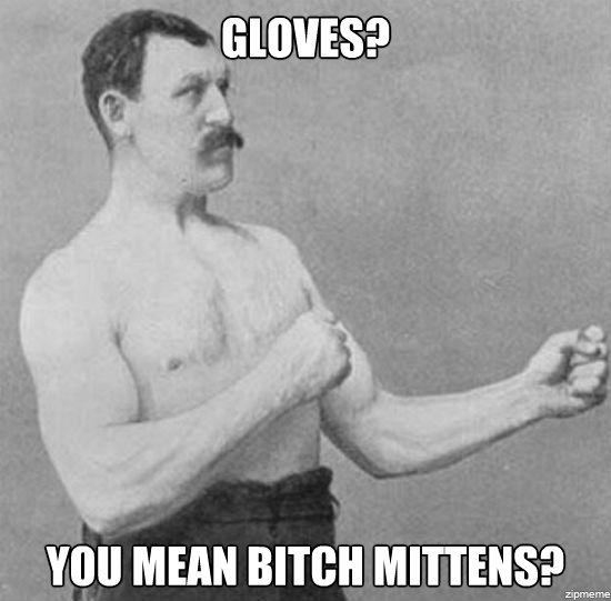 Overly Manly Man Strikes Again