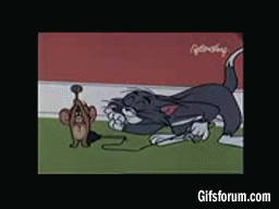 The debate between Bill Nye and Ken Ham summarized in a GIF