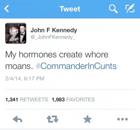 Oh Kennedy.