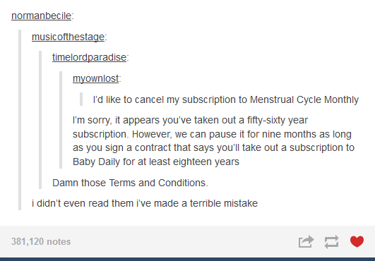 well i'm glad i've got my men exception card, it only comes with random boners