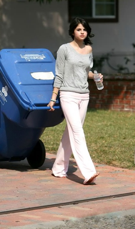 Selena Gomez taking her Discography for a walk