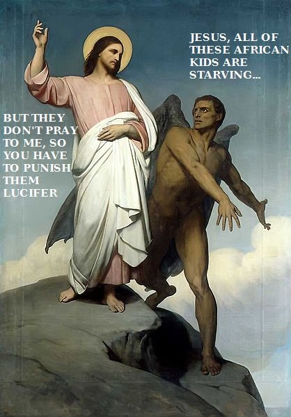 Who needs food when you have jesus?