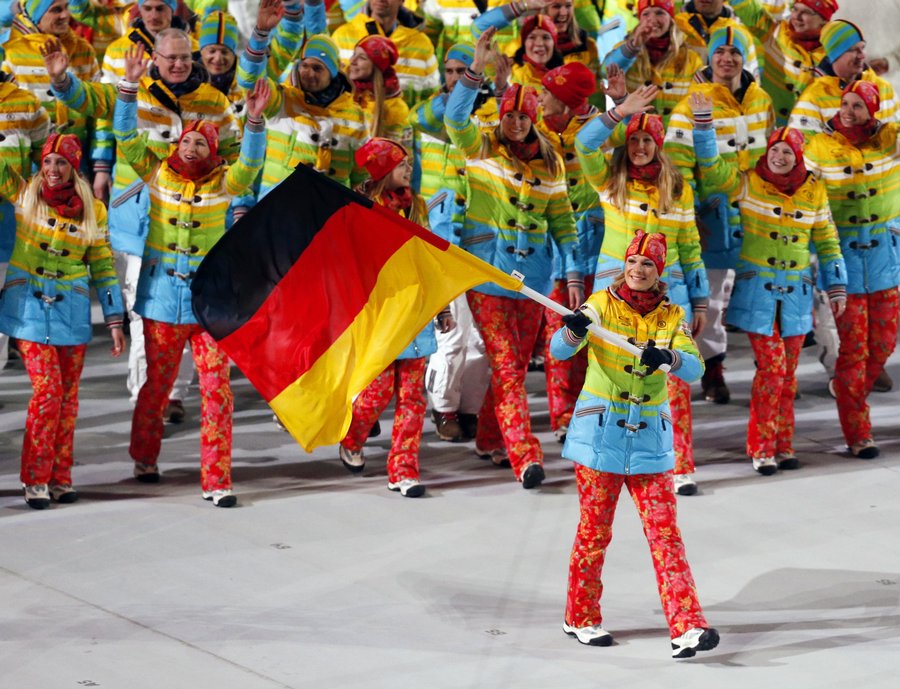 Olympic gay pride by Germany...