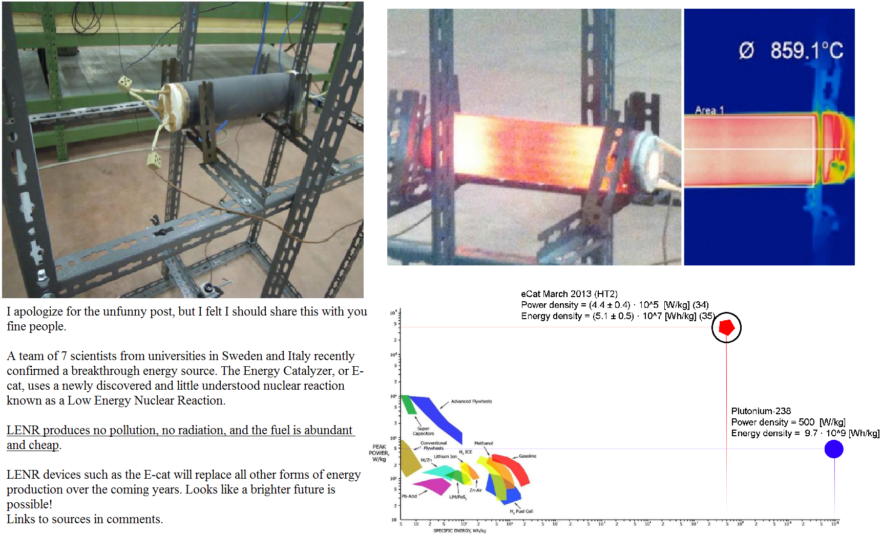 Trying to spread the word about LENR