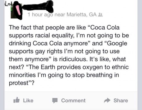 Some people should.